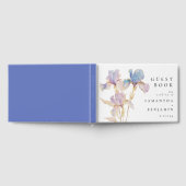 Livre D'or Élégant Mariage floral Iris (Complet)