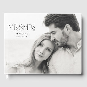 Livre D'or Élégant Mariage photo moderne