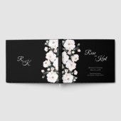 Livre D'or Élégant Mariage Rose noir blanc (Complet)