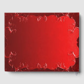 Livre D'or Élégant Mariage rouge (Verso)