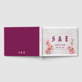 Livre D'or Élégant Mariage Sakura rose fleuri cerisier (Complet)