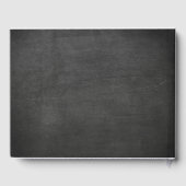 Livre D'or Élégant Mason Jar String Mariage de tableau de bor (Verso)