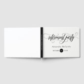 Livre D'or Élégant Parti de retraite des perles (Complet)