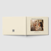 Livre D'or Elégant Photo moderne Code Qr personnalisé (Complet)