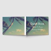 Livre d'or élégant pour mariage intime sur la plag (Complet)