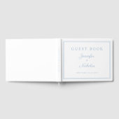 Livre D'or Elegant Powder Blue Script Wedding (Complet)