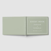 Livre D'or Elegant Sage Green Wedding (Complet)