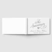 Livre D'or Elegant Script 60th Diamond Wedding Anniversary (Complet)