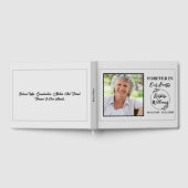 Livre D'or Élégant simple funéraire de conservation Mermorial (Complet)