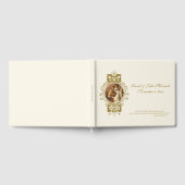 Livre D'or Élégant Simple Mariage catholique classique invité (Complet)