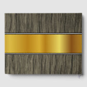 Livre d'or Élégant, Simple Mariée/Chambre (Verso)