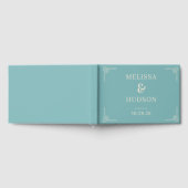 Livre D'or Elegant Teal Geometric (Complet)