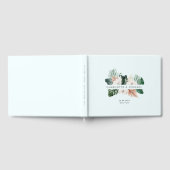 Livre D'or Élégant, tropical, mariage feutré (Complet)