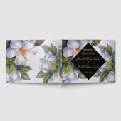 Livre D'or Elégante aquarelle Floral Mariage, Réception (Complet)