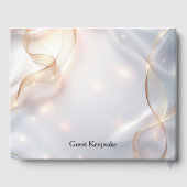 Livre D'or Élégante conservation personnalisée pour les céléb (Verso)