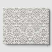 Livre D'or Elégante dentelle Vintage (Verso)