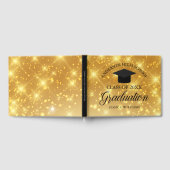 Livre D'or Élégante Gold Sparkle 2025 Graduation Custom Schoo (Complet)