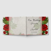 Livre D'or Élégantes Roses Rouges (Complet)