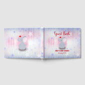 Livre D'or Elephant bébé avec coeur (Complet)