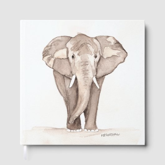 Livre D'or Elephant Guest Book (Recto)