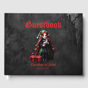 Livre D'or Elfe de Noël avec Kitten.