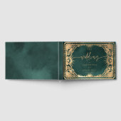 Livre D'or Emerald Green & Faux Gold Tarot Mariage céleste (Complet)
