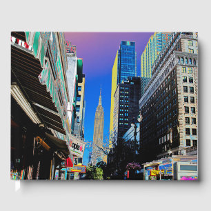 Livre D'or Empire State Building de la 42e affiche de St New