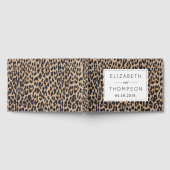 Livre D'or Empreinte de léopard, Spots, Léopard Brown, Mariag (Complet)