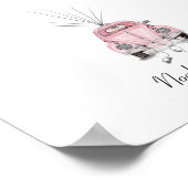 Livre d'or empreinte de voiture de mariage (Coin)