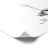 Livre d'or empreinte digitale de mariage sur le th (Coin)