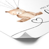 Livre d'or empreinte digitale Ourson (Coin)
