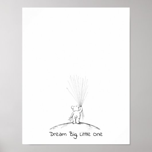 Livre d'or empreinte pouce Ourson (Devant)