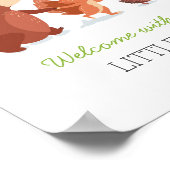 Livre d'or empreintes digitales de la fête de bébé (Coin)