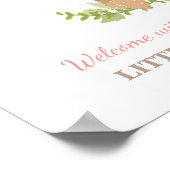 Livre d'or empreintes digitales de shower bébé cer (Coin)