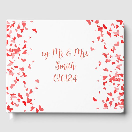 Livre d'or en forme de cœur (Recto)