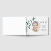 Livre D'or En Mémoire Amoureuse Aquarelle Botanique Script Ph (Complet)