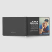 Livre D'or En Mémoire Amoureuse Mémorial Photo Simple Moderne (Complet)