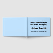 Livre d'or en signe de deuil et de sincérité (Complet)