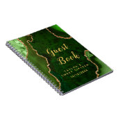 Livre d'or et vert Agate Sweet sixteen d'hôtes (Côté Droit)