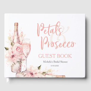 Livre D'or Été Boho Petals and Prosecco Guides Book