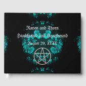 Livre D'or Eternal Handfast/Mariage Pentacle Turquoise Ste (Recto)