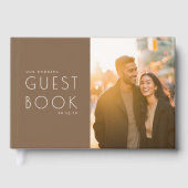 Livre D'or Étoiles Brunes Joyeuses (Recto)