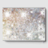 Livre D'or Étoiles d'argent chic Quinceanera (Verso)