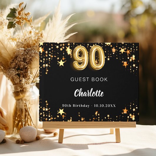 Livre D'or étoiles noires du 90e anniversaire
