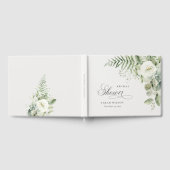 Livre D'or Eucalyptus de fougère, verdure, feuillage, douche (Complet)