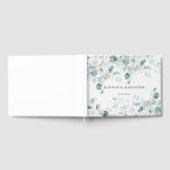 Livre D'or Eucalyptus Greenery Wedding Guest Book Keepsake (Complet)