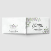 Livre D'or Eucalyptus & Lavender Elegant Boho Chic Mariage (Complet)