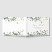 Livre D'or Eucalyptus Mariage écriture manuscrite Mariage de  (Complet)