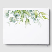 Livre D'or Eucalyptus verdure élégance design frais (Verso)