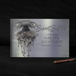 Livre D'or Evil Fairy Gown   Rocher noir gothique